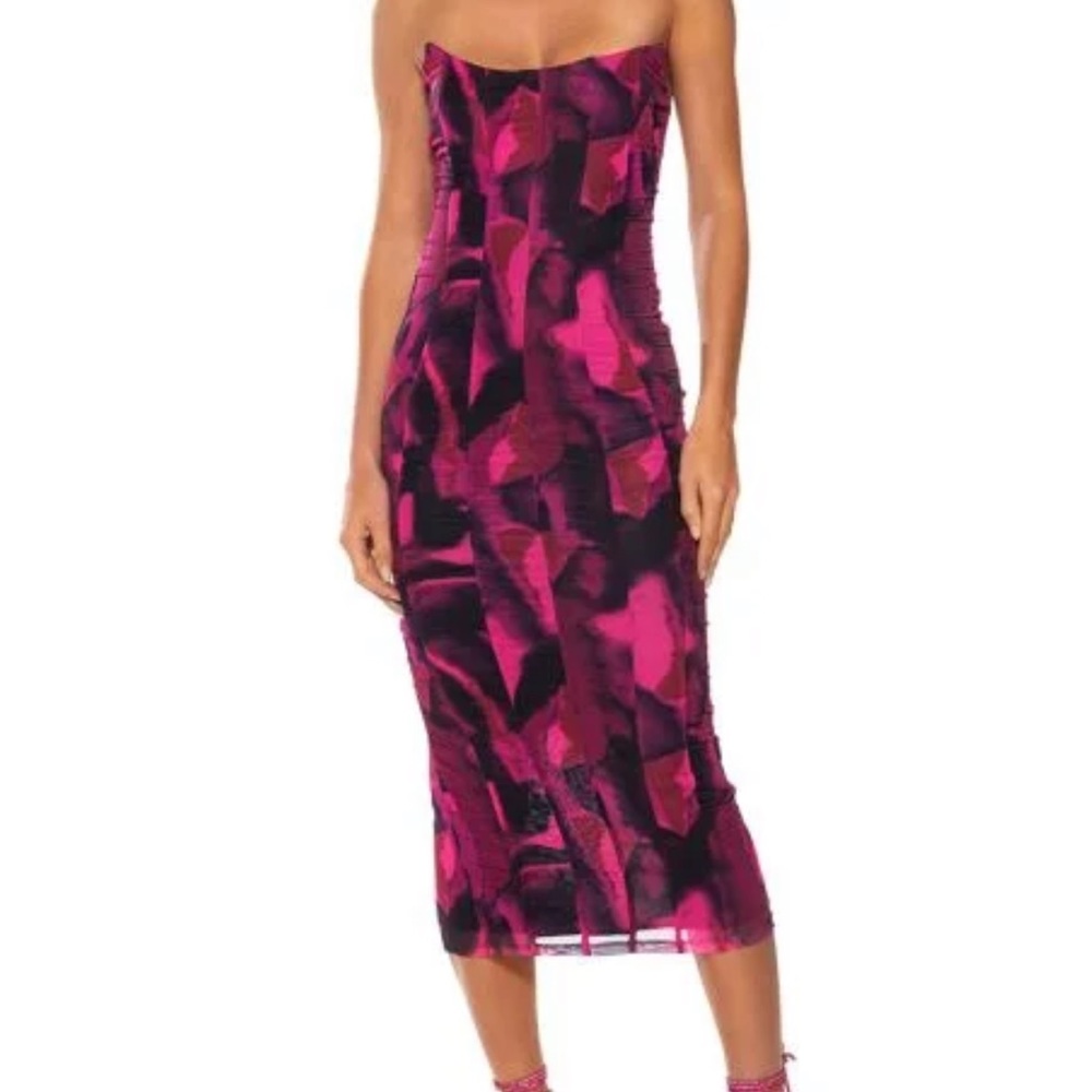 Size 8 pink multicolor dress